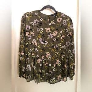 Madewell long-sleeve blouse